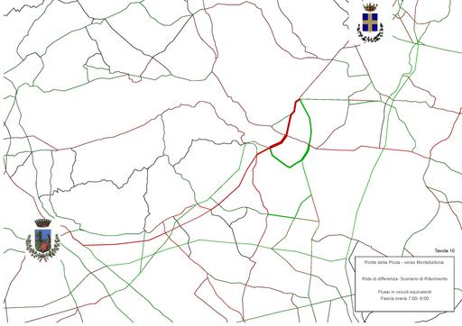 10 ponte priula verso mont rete differenza con scenario rif